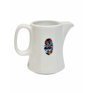 Schonwald Germany Fine China Creamer Hawaii Hula Girls Aloha Tower Vintage Tiki